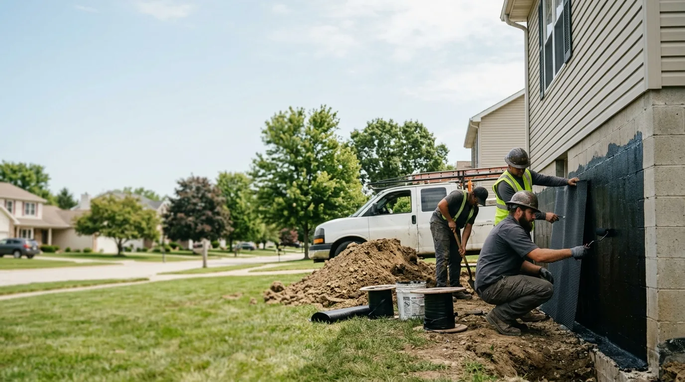 Basement Waterproofing in Taylorville, IL near me